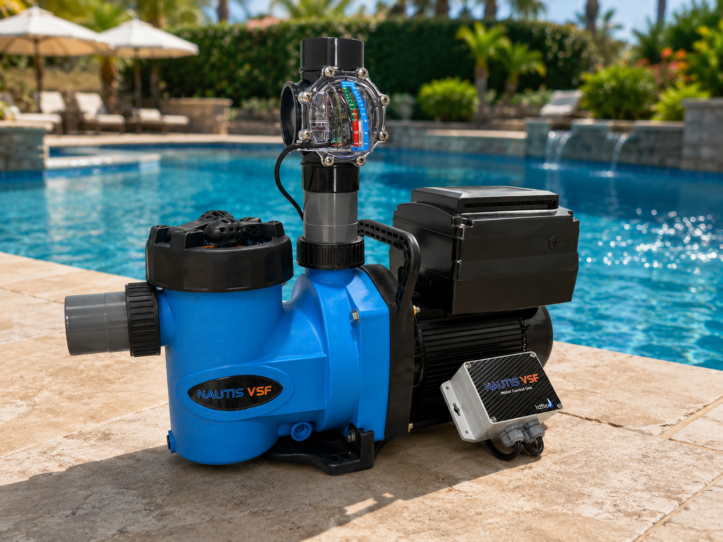 Nautis VSF pool pump from H2flow Controls